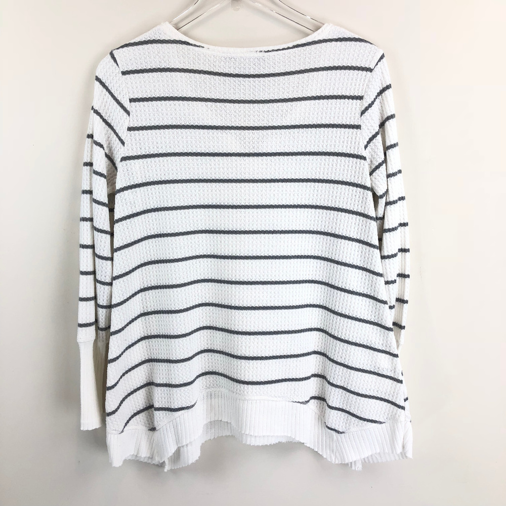 American Rag | Ribbed Pull Over Long Sleeve Top - Picture 3 of 5